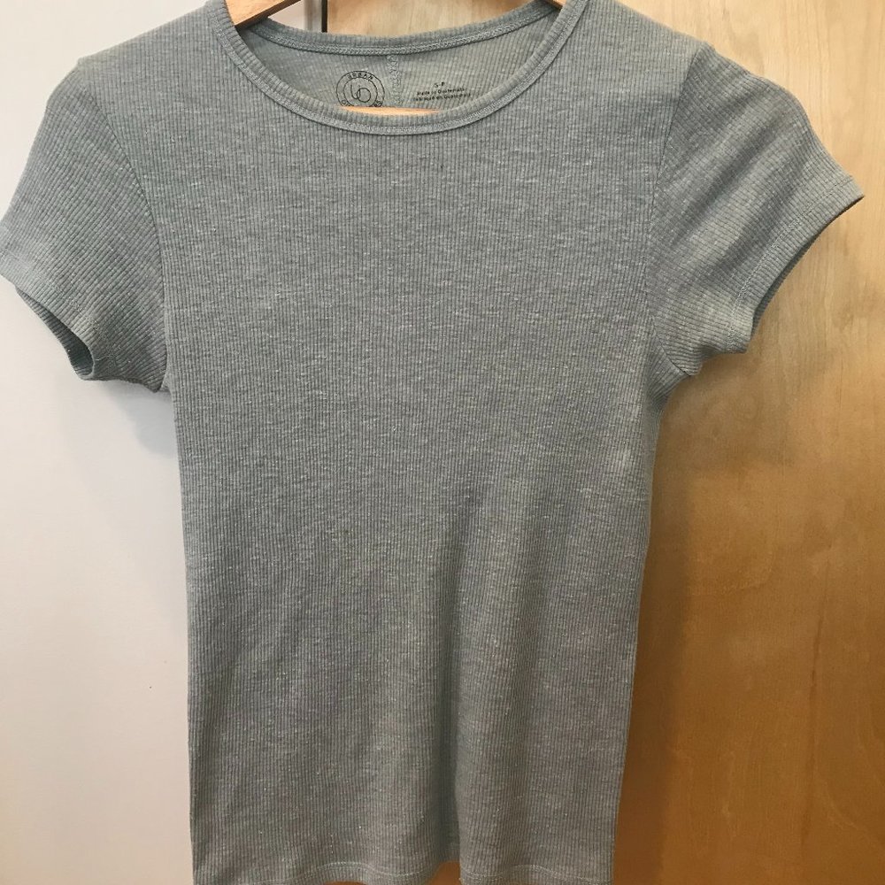 Ribbed T-shirt